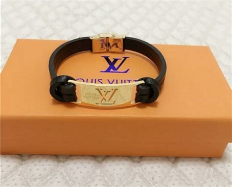 louis vuitton pulsera hombre